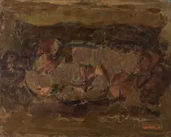 Ennio Morlotti, STUDIO DI FIGURE (NUDI)