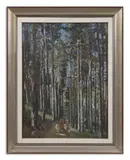 Michele Cascella, BOSCO CON CARRO DI BUOI