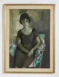 Alberto Sughi, DONNA IN POLTRONA (RITRATTO DI FLORIANA)