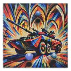 Renato Natale Chiesa, CARRO ARMATO