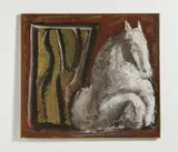 Mario Sironi, COMPOSIZIONE CON CAVALLO (1940 ca)