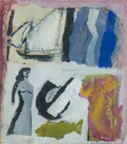 Mario Sironi, COMPOSIZIONE, (1948 ca)