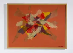 Giulio Turcato, COLLAGE, (1970 ca)