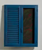 Tano Festa, PERSIANA AZZURRA, ANNI '80