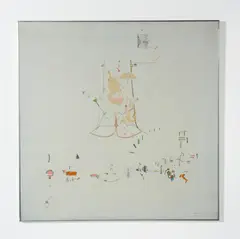 Gianfranco Baruchello, MD PAR LUI DIRE (PAINTING IS A LANGUAGE OF ITS OWN)