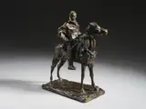 Cavaliere berbero e stallone arabo by Da un modello di Paul Troubetzkoy, sculpture, sold Jul 2026