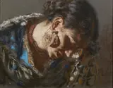 Francesco Paolo Michetti, Volto femminile (Studio per 'Il Voto')
