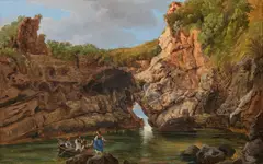 Teodoro Duclère, Rovine della villa di Pollio Felice presso Sorrento
