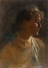 Ritratto femminile by Gaetano Esposito, sold Jun 2026