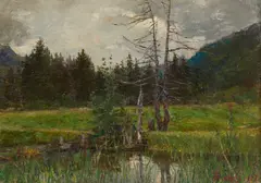 Ambrogio Raffaele, Al ruscello del Purtud (Courmayeur)
