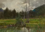 Ambrogio Raffaele, Al ruscello del Purtud (Courmayeur)
