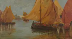 Vittore Antonio Cargnel, Imbarcazioni in laguna