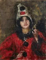 Antonio Mancini, Il pagliaccio