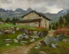 Cesare Bertolotti, Pioggia imminente - Volano, sopra Cimbergo
