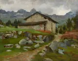Cesare Bertolotti, Pioggia imminente - Volano, sopra Cimbergo