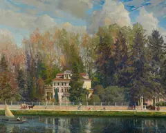 Millo Bortoluzzi, Villa Venier Contarini a Mira