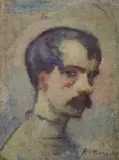 Piero Marussig, Autoritratto