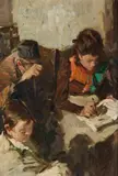 Vincenzo Irolli, Scena con personaggi