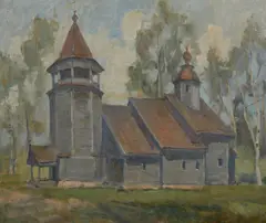 Vitold Bialynitski, Chiesa tra le betulle