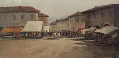 Ferruccio Rontini, Mercato di Vicchio