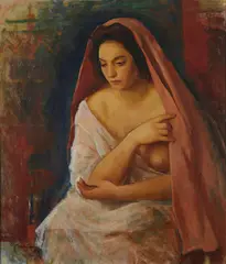 Contardo Barbieri, Ritratto di giovane donna