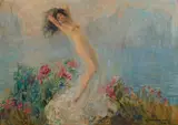 Cipriano Antonio Mannucci, Scena allegorica con figura femminile