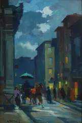 Renato Natali, Via della Madonna a Livorno