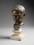 Pasquale Duretti, Testa di fanciullo, sculpture