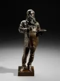 Vincenzo Gemito, Ritratto di Ernest Meissonier, sculpture