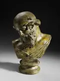 Busto in bronzo identificato con Platone o Dioniso, da modello archeologico by Napoli Fonderia Chiurazzi, sculpture, sold Jun 2026