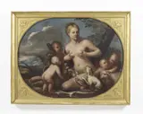 Antonio Domenico Beverense, Scena allegorica, probabilmente l'Allegoria dell'Abbondanza
