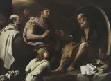 Luca Giordano, Alessandro Magno e Diogene