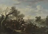 Ciccio Graziani, Scena di battaglia
