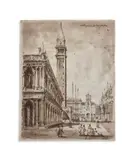 Giuseppe Latini Detto Il Maestro Del Ricciolo, Veduta di Piazza San Marco