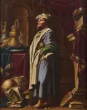 Maestro Del Xvii Secolo, Mercante nel suo cabinet