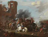 Jan Van Huchtenburg, Scena di battaglia