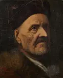 Balthasar Denner, Ritratto di uomo con pelliccia
