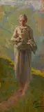 Filadelfo Simi, Fanciulla con fiori in grembo