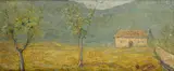 Filiberto Minozzi, Paesaggio in Brianza - Longone al Segrino
