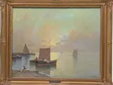 Nicolas De Corsi, Marina con pescherecci