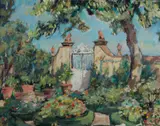 Ascanio Tealdi, Giardino
