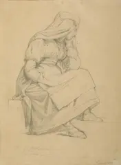 Andrea Appiani, Studio per figura di contadina