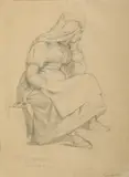 Andrea Appiani, Studio per figura di contadina