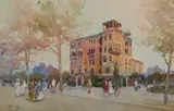 Gian Luciano Sormani, Scena cittadina, probabilmente il Lido di Venezia