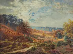 Brughiera in autunno by Frank Corbyn Price, sold Feb 2026
