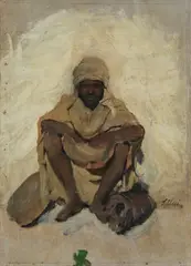 Stefano Ussi, Beduino seduto