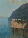 Oscar Ricciardi, Veduta di Vico Equense