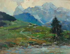 Eugenio Polesello, Paesaggio montano