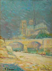 Carlo Zanon, Notre-Dame dans la brume