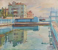 Francesco Arata, La piscina Passoni alle Zattere, Venezia